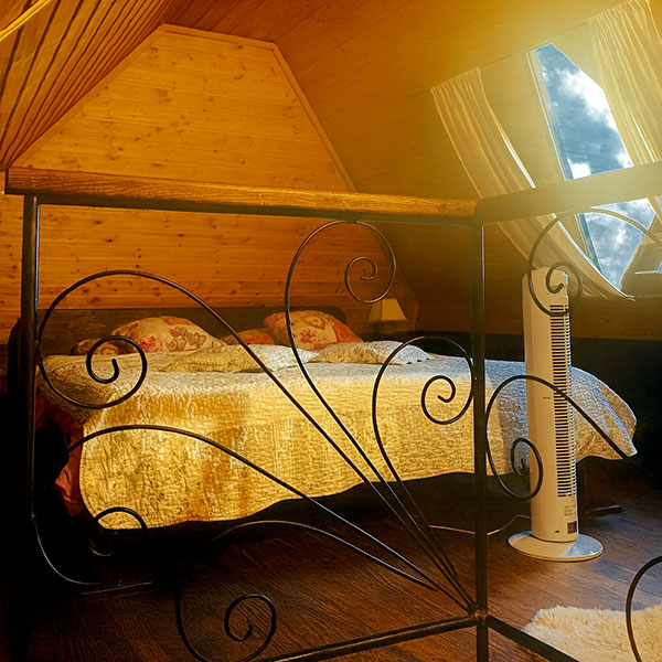 Glamping brvnara Zvončica detalj